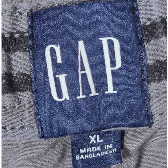 Gap Mens XL Gray Cotton Stretch Drawstring Elastic Waist Jogger Pants - Picture 2 of 9